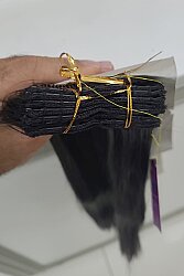 8 Adet Siyah 60 cm Kampanyalı ÇıtÇıt Saç Takımı - 2