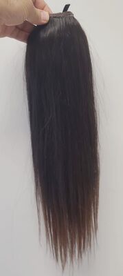 90 Gram 50 Cm Doğal Boyasız Gerçek Saç Atkuyruk Postiş - 1