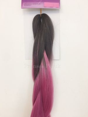 Afrika Örgüsü Zenci Kaynak Pembe Saç - 2