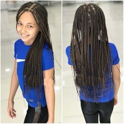 Afro Örgüsü Kaynak Saç
