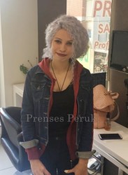 Beyaz Dalgalı Kabarık Afrika Örgüsü Saç Kaynağı - 5