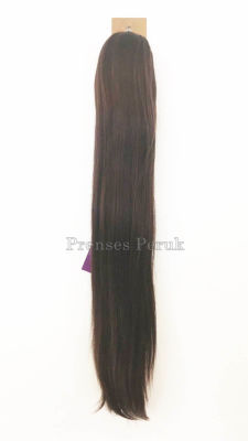 Çikolata Kahvesi Kanekalon Isıya Dayanıklı 60 cm Postiş - 2