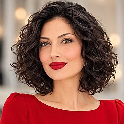Dalgalı Küt Model Gerçek Saç Medikal Peruk Modelleri - 1