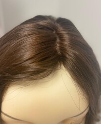 Doğal Dalgalı Gerçek Saç Peruk European Hair - 6