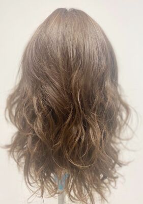 Doğal Dalgalı Gerçek Saç Peruk European Hair - 7