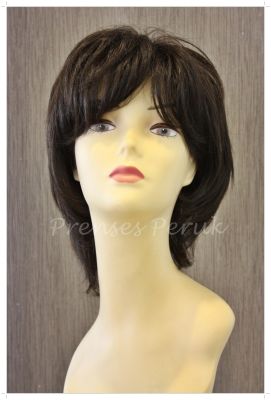 Doğal Saç Peruk Kısa Model - 2