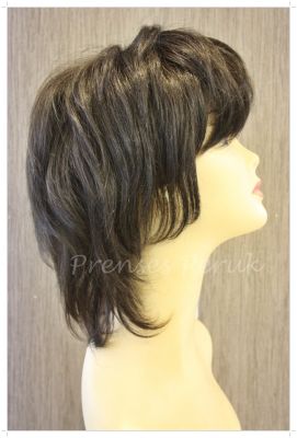 Doğal Saç Peruk Kısa Model - 4