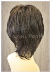 Doğal Saç Peruk Kısa Model - 5