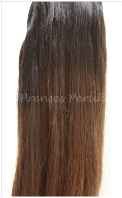 Doğal Saç Postiş Yuvarlak Kalıp 60 cm - 2