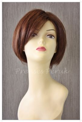 Gerçek Saç Peruk Kısa Boy Katlı Model - 2