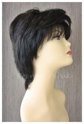Gerçek Saç Peruk Kısa Model - 3