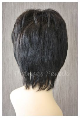 Gerçek Saç Peruk Kısa Model - 4