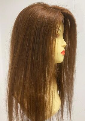 Karamel Renk Gür Model Deri Tepelikli Gerçek Saç Kahkül - 3