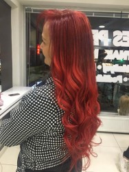 Kızıl Uzun Gerçek Saç Mikro Kaynak Videomuzu İzleyin - 1