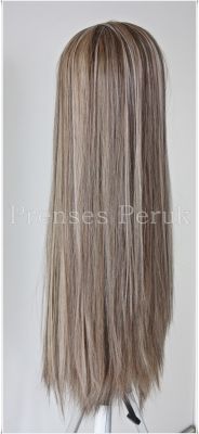 Kuaför Çalışma Mankeni Platin Röfleli VİDEOLU - 65 cm - 4