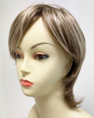 Platin Ombreli Kısa Model Sentetik Peruk - 3