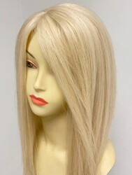 Sarı Renk Doğal Saç Gür Model Tepelik Takma Kahkül Saç - 2