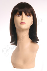 Sentetik Peruk Orta Boy Doğal Model