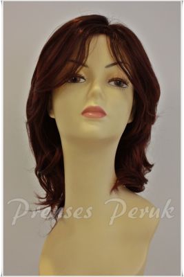 Sentetik Peruk Orta Boy Katlı Kesim - 1