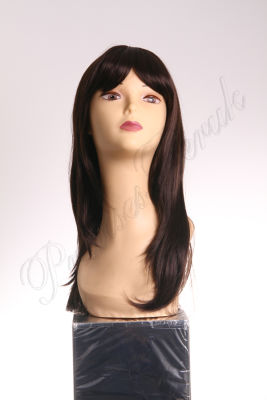 Sentetik Peruk Uzun Boy Düz Kahküllü - 1