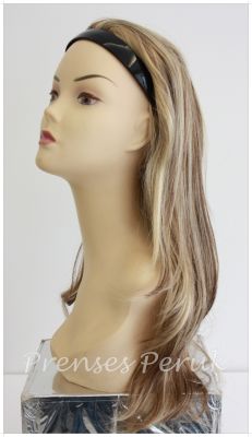 Sentetik Peruk Yarım Taraklı Düz Model - 2