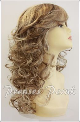 Uzun Sentetik Peruk Maşalı Model - 4