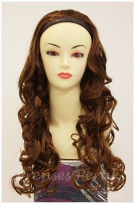 Yarım Sentetik Peruk Dalgalı Model - 1