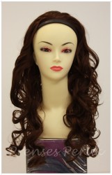 Yarım Sentetik Peruk Dalgalı Model
